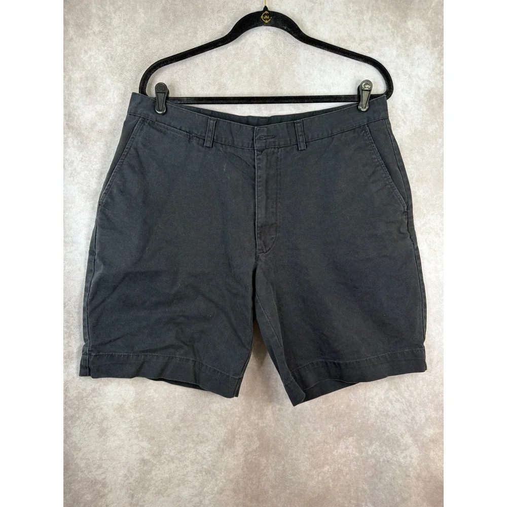Polo Ralph Lauren Prospect Short Men Black Classic Fit Chino Flat Front READ